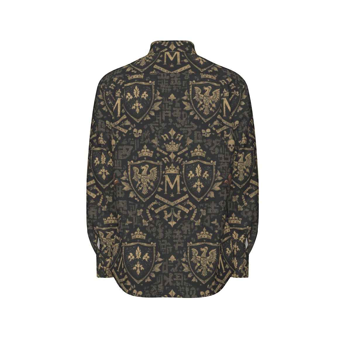 MUNSIEUR All-Over Print Men's Long Sleeve Tee
