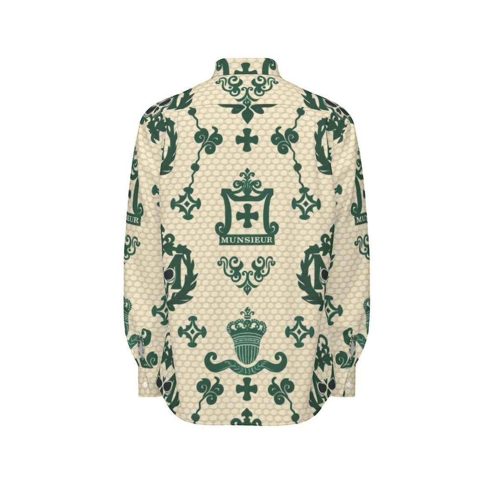 MUNSIEUR All-Over Print Men's Long Sleeve Tee