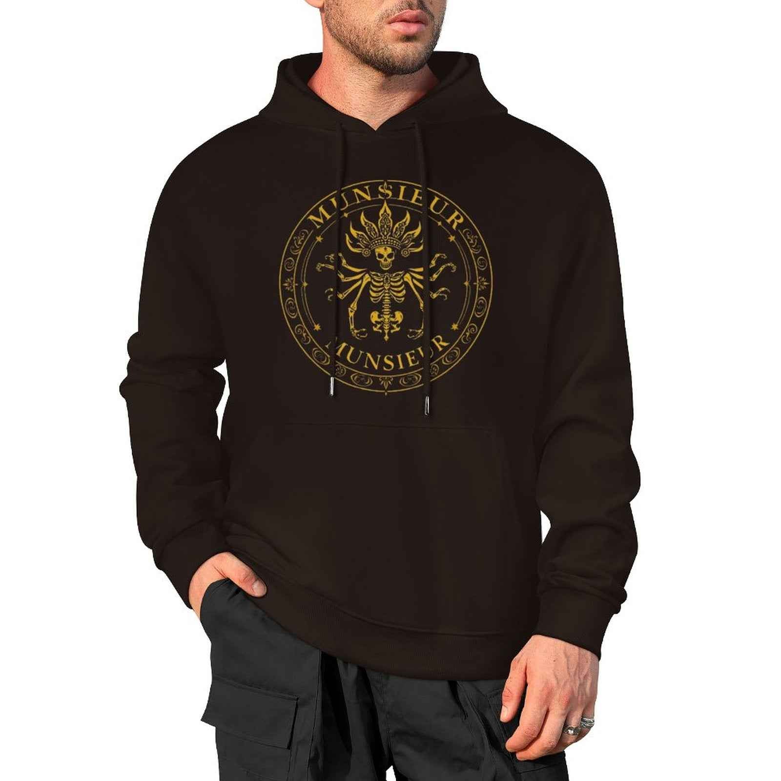 Bone Deep Hoodie - Ultimate Skull Design Heavyweight Gothic Streetwear