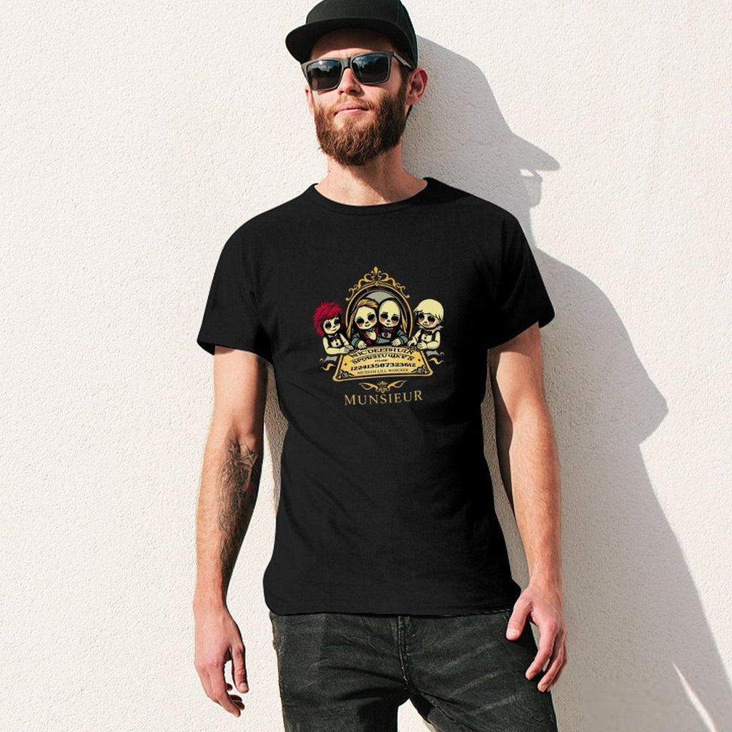 Men's Munsieur Halloween Tee "Ouija" Designer Streetwear for Men