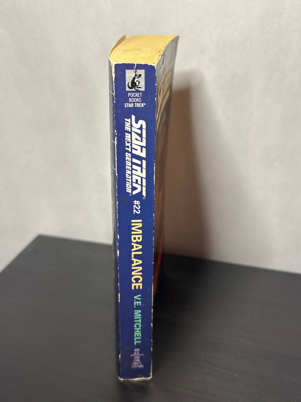 Imbalance by V.E. Mitchell (Star Trek: The Next Generation #22) | Vintage Sci-Fi