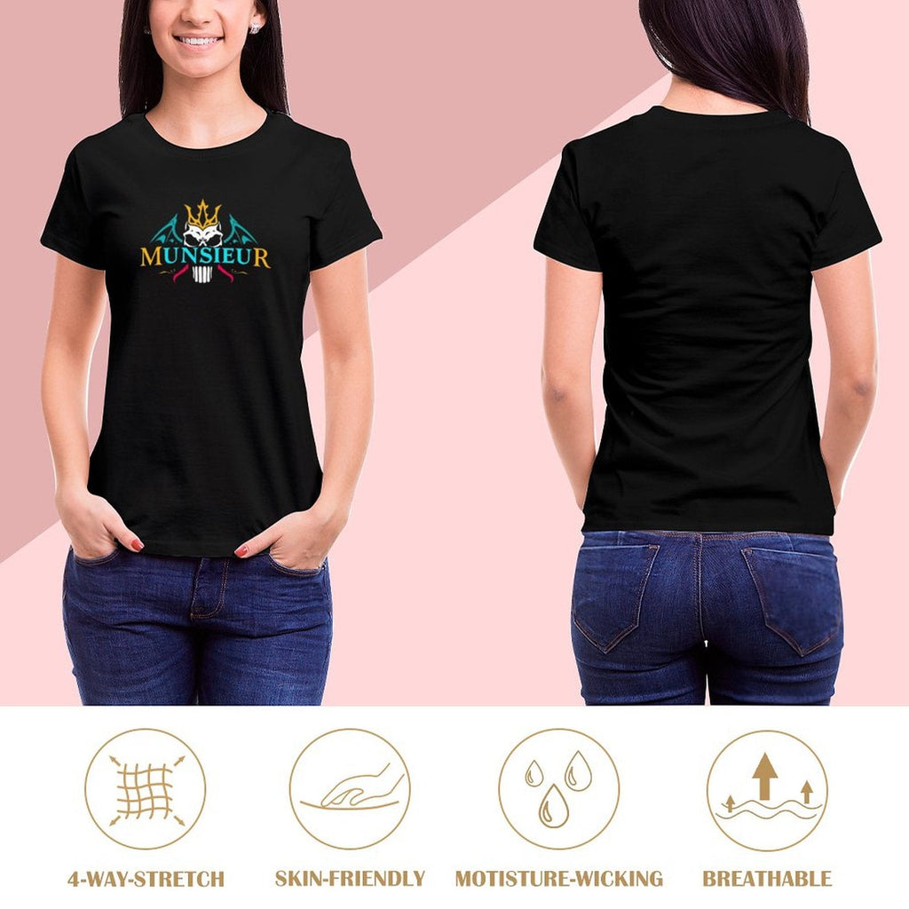 Women's MUNSIEUR T-Shirt: Elevate Your Wardrobe with Munsieur Premium Women's T-Shirts