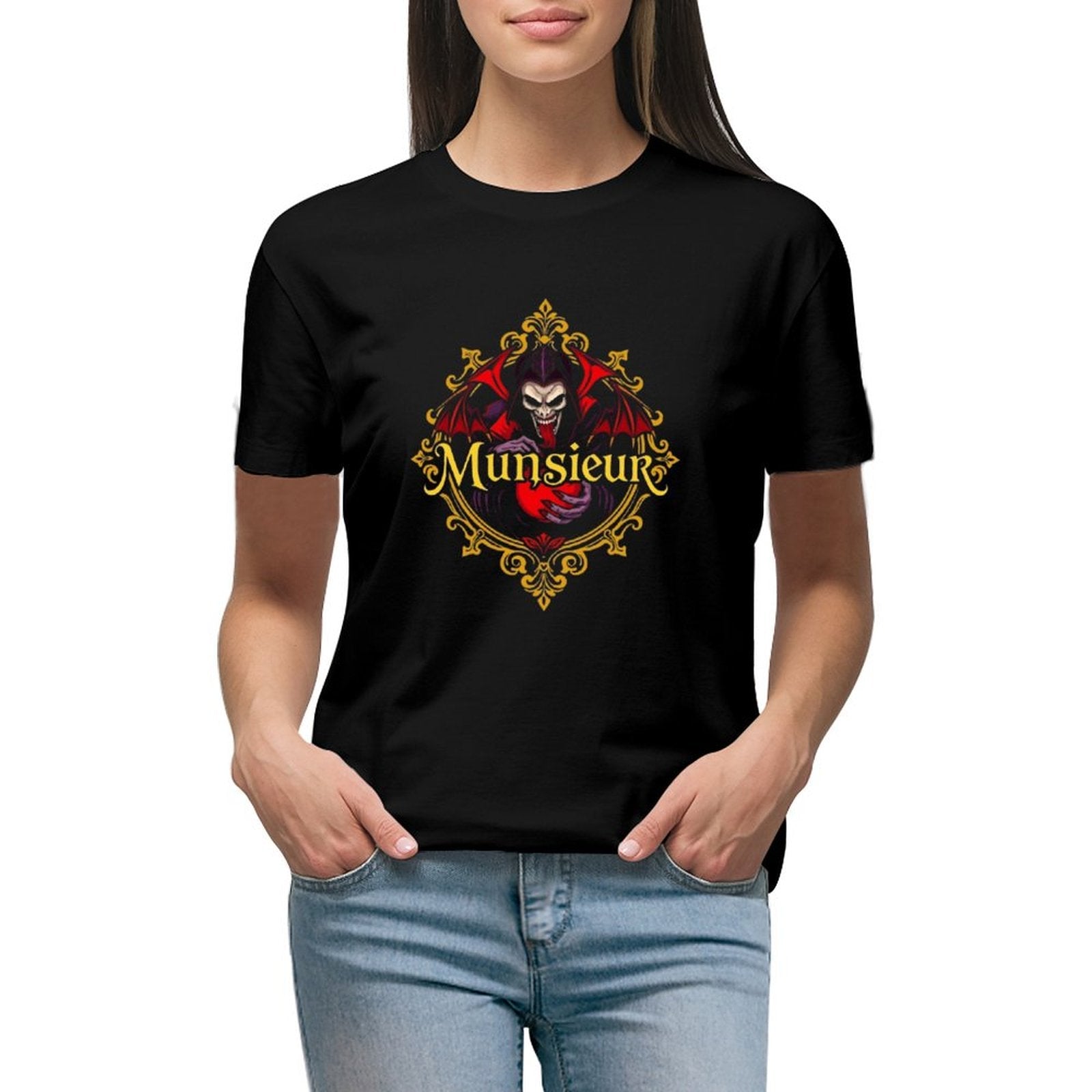 Women's Munsieur T-shirt "Noor" Valentine's Day Design Bleeding Collection