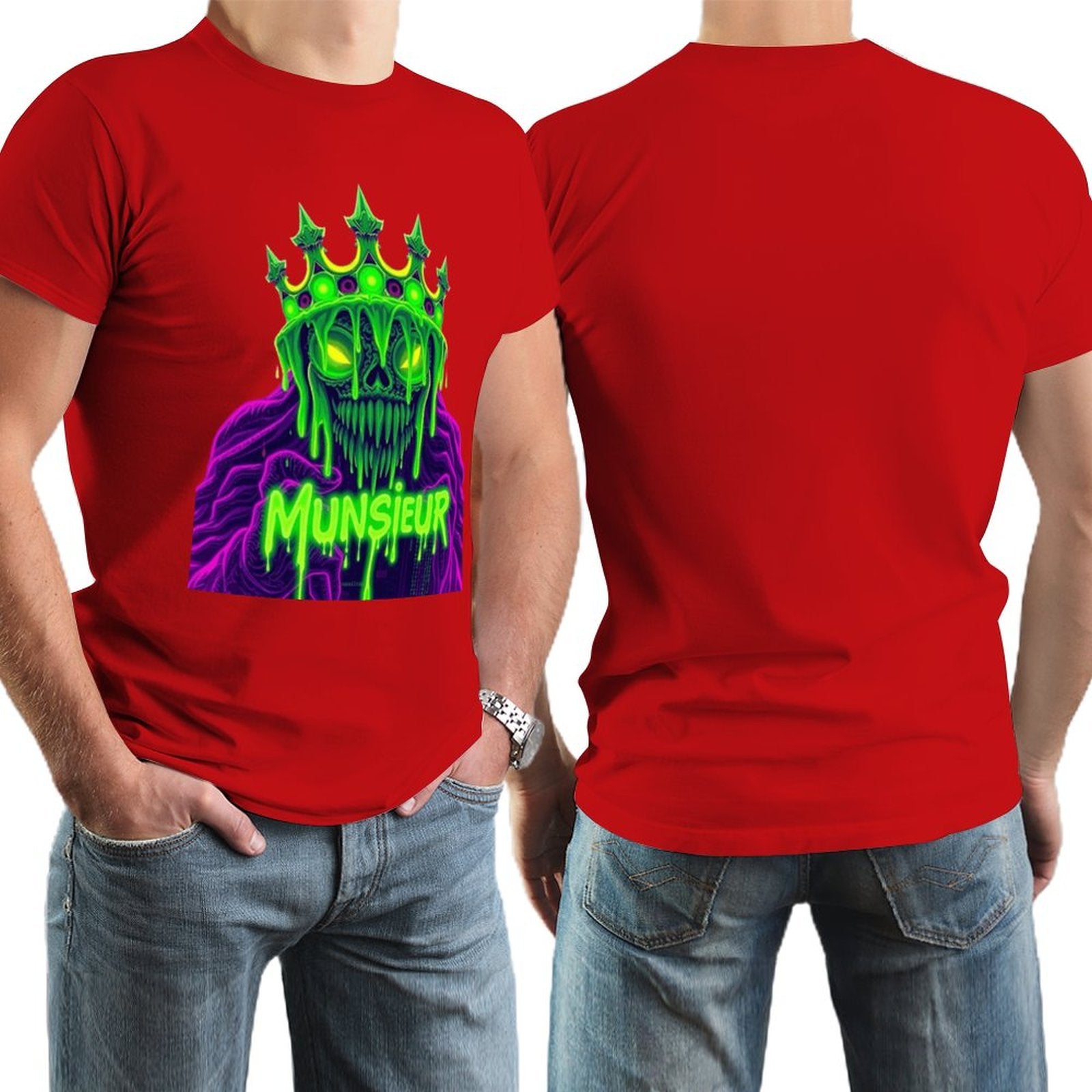 Munsieur Halloween Collection for Men Emerald Isle II Streetwear Tee