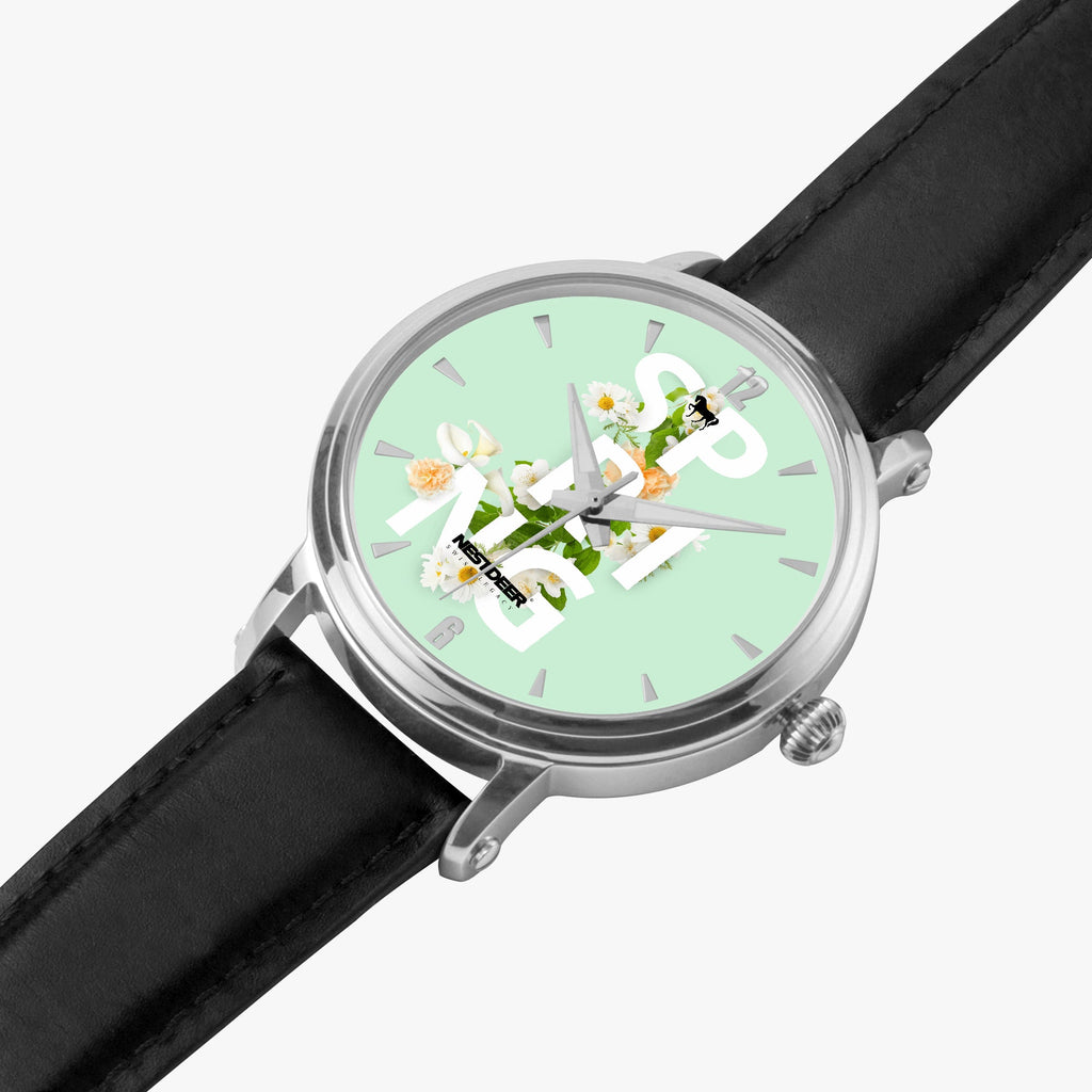159. 46mm NESTDEER SPRING Unisex Automatic Watch (Silver)