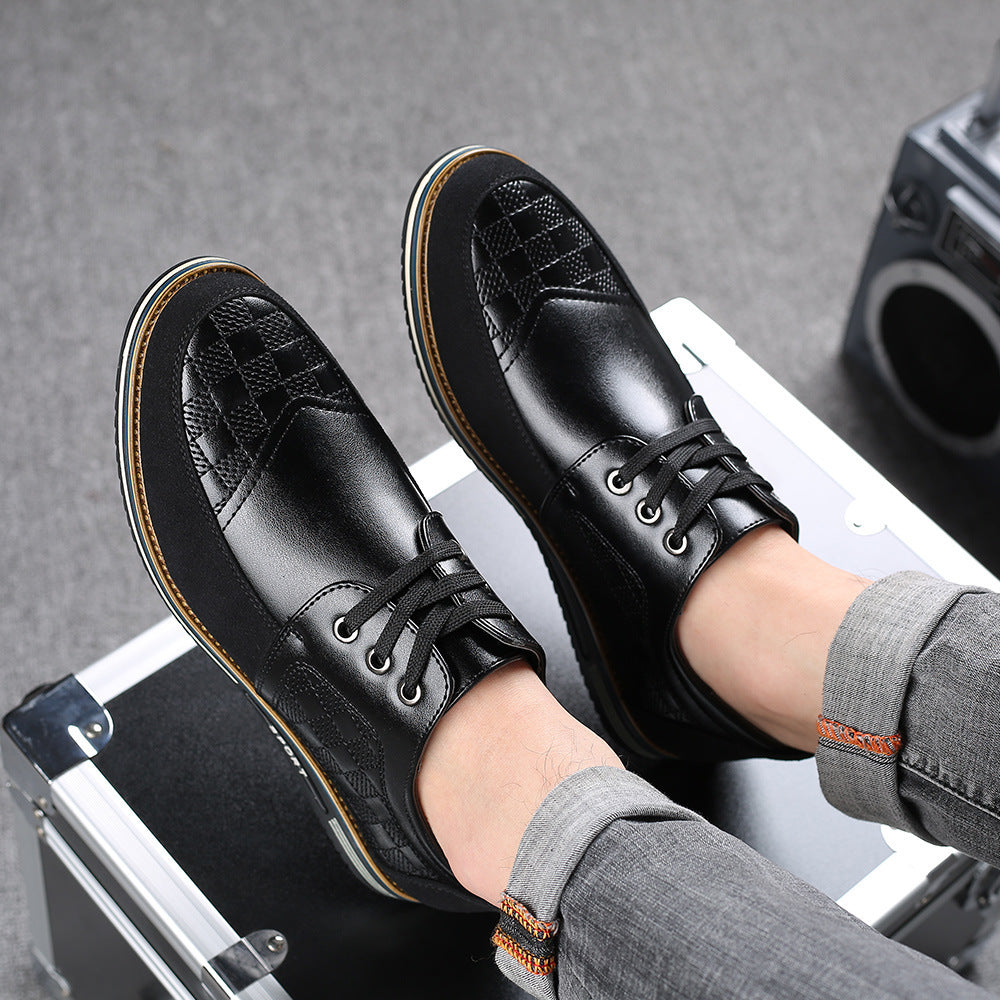 Men's Fashion British plus size shoes