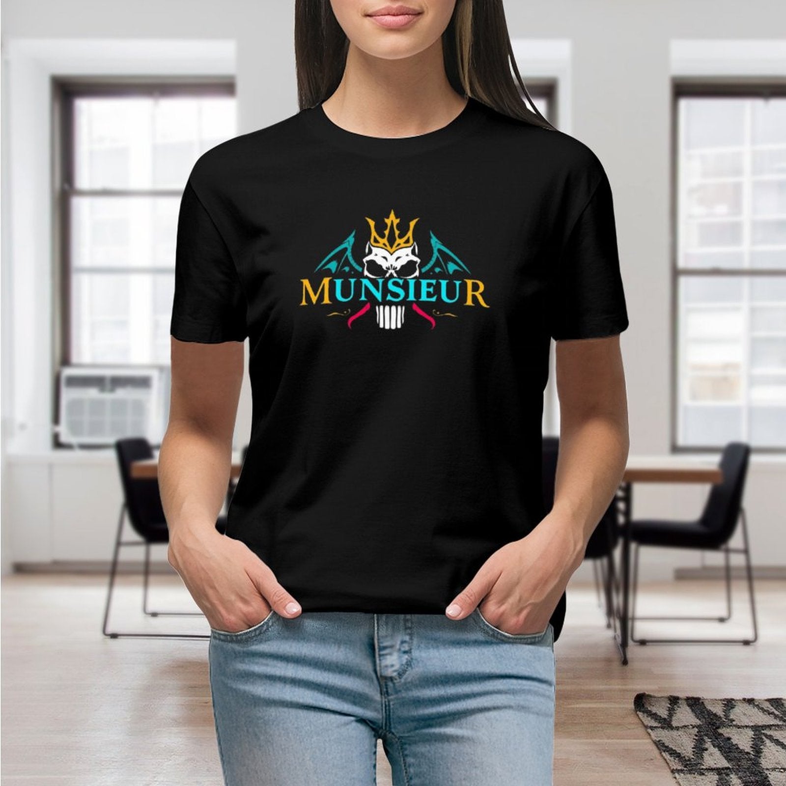 Women's MUNSIEUR T-Shirt: Elevate Your Wardrobe with Munsieur Premium Women's T-Shirts