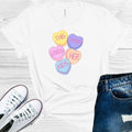 This Teacher Loves Her Kids Conversation Heart Graphic Tee