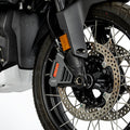 LOBOO Brake Caliper Guard for BMW R1300GS / R1300GS Adventure– CNC Aluminum, Titanium Gray Anodized Finish