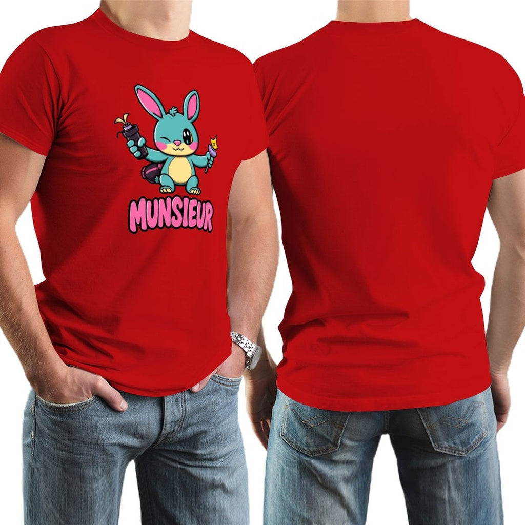 Munsieur Men's Tee Easter Collection "Blaze" Designer Tee for Easter