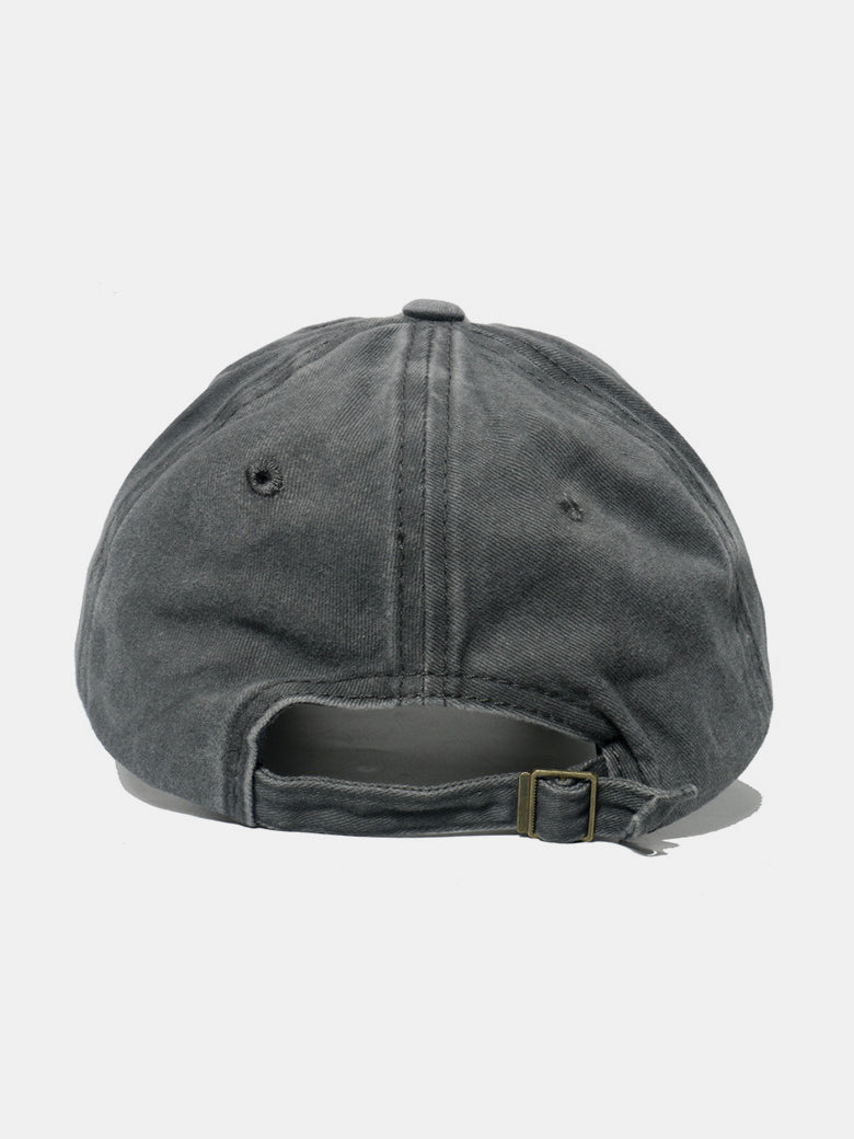 Embroidered Washed Cotton Baseball hat