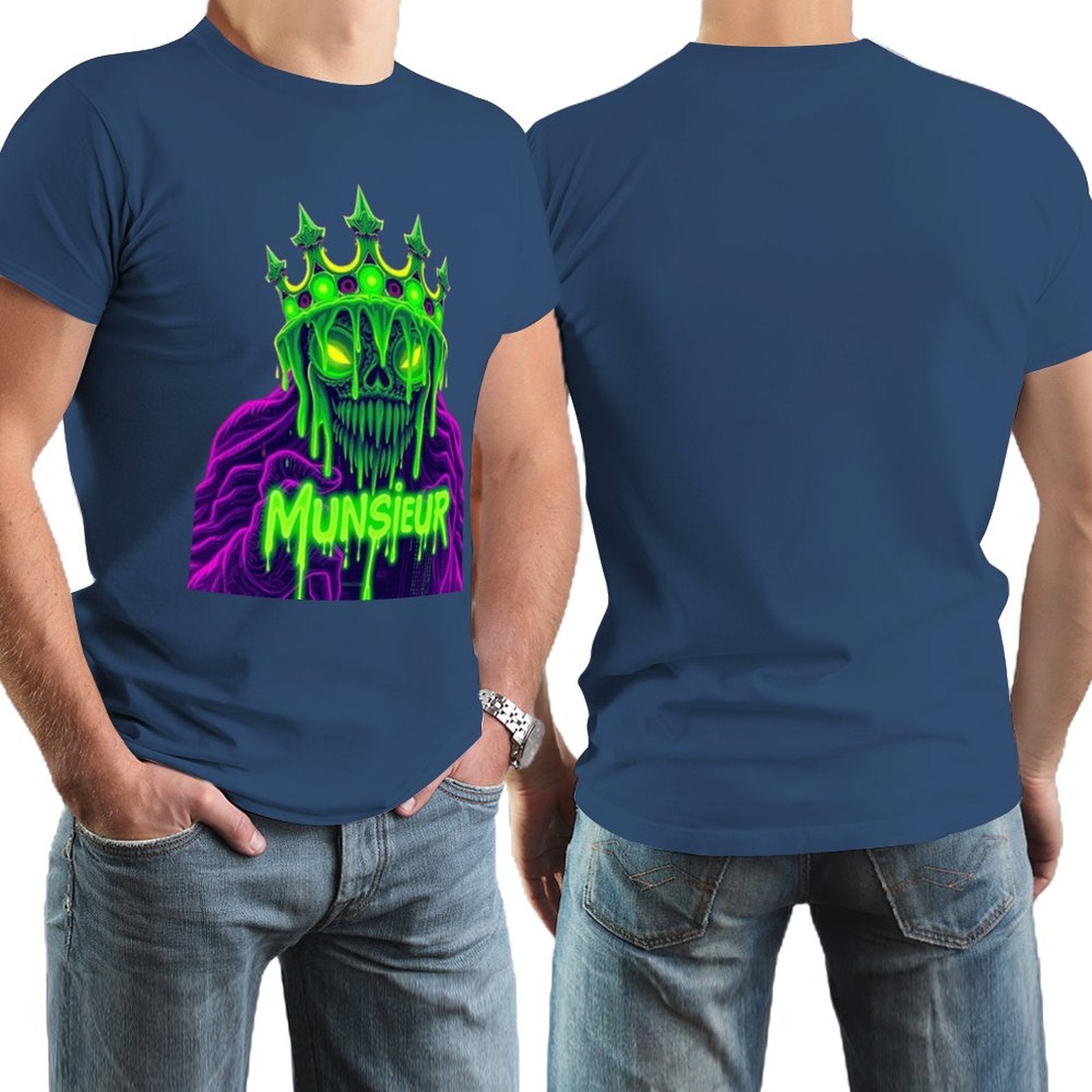 Munsieur Halloween Collection for Men Emerald Isle II Streetwear Tee