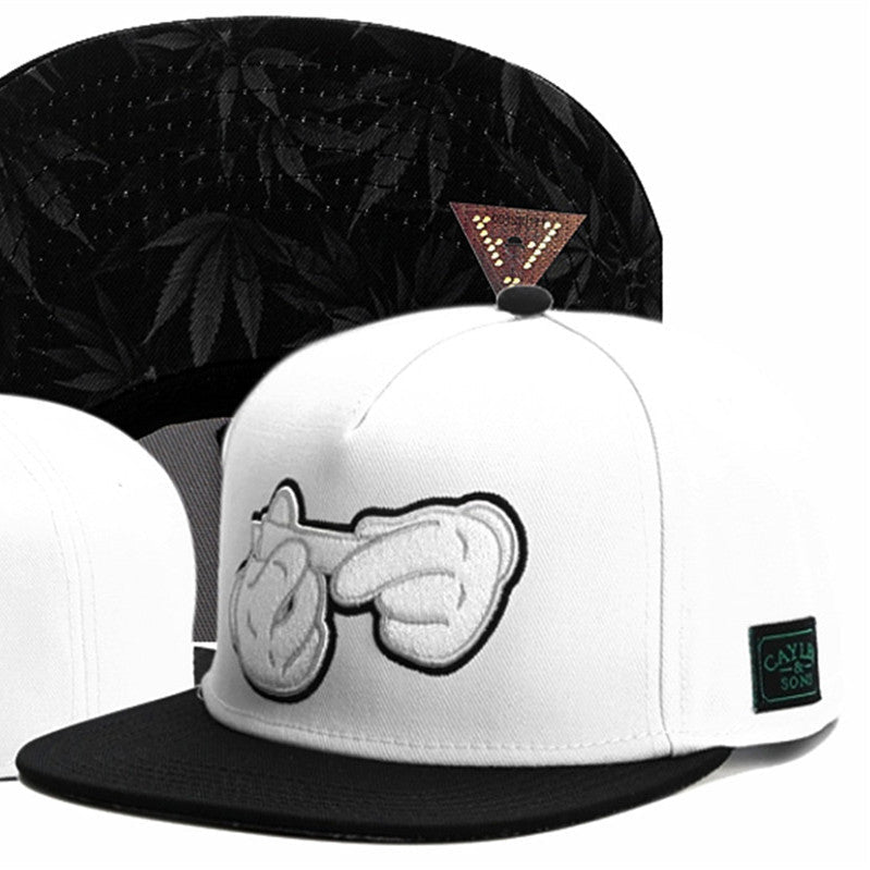 Gesture Embroidery Baseball  American Hat Assorted