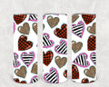 All We Need is Love Hearts 20 oz Skinny Tumbler