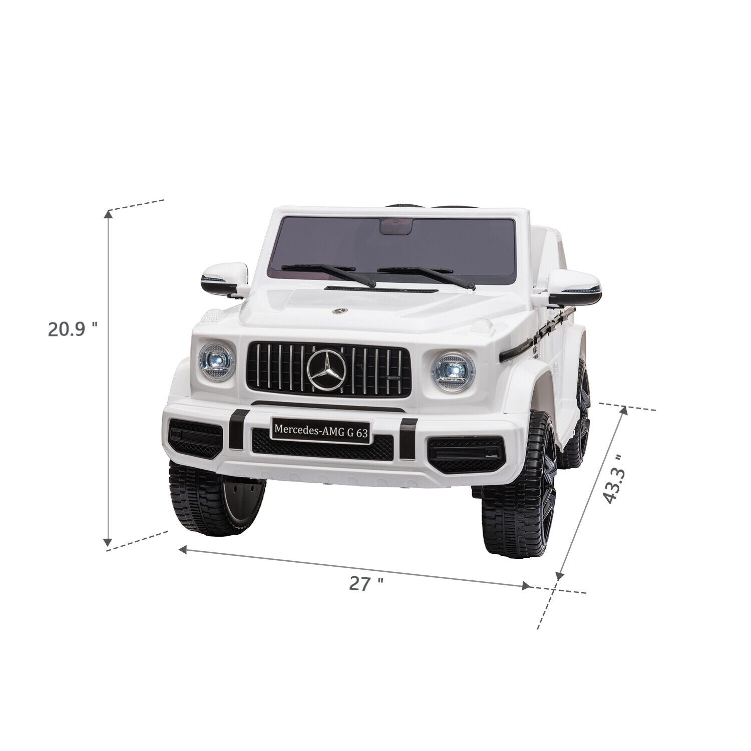 3-in-1 Electric Ride-On Jeep for Kids 3-6 Years with Remote Control