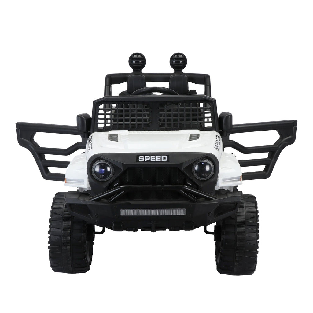 3-Speed Electric Car for Kids with Power Display, USB, MP3, and Bluetooth Connectivity
