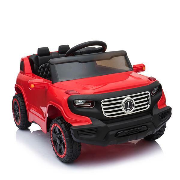 3-Speed Electric Ride-On Car for Kids with Remote Control, Music, and Lights
