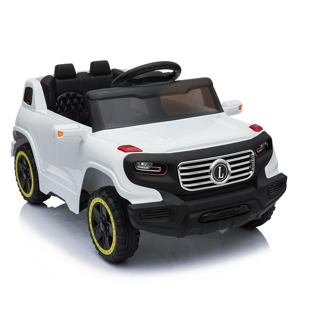 3-Speed LED Ride-On Car for Kids with Remote Control and 4 Color Options