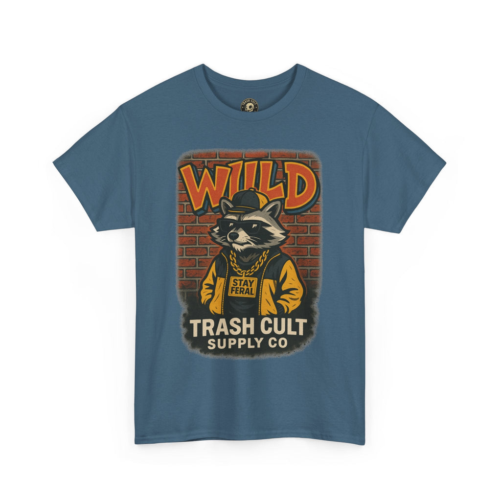 Wild Trash Cult Unisex Tee, Retro Animal T-Shirt, Graphic Tee, Eco-Conscious Apparel, Gift for Nature Lovers, Casual Streetwear
