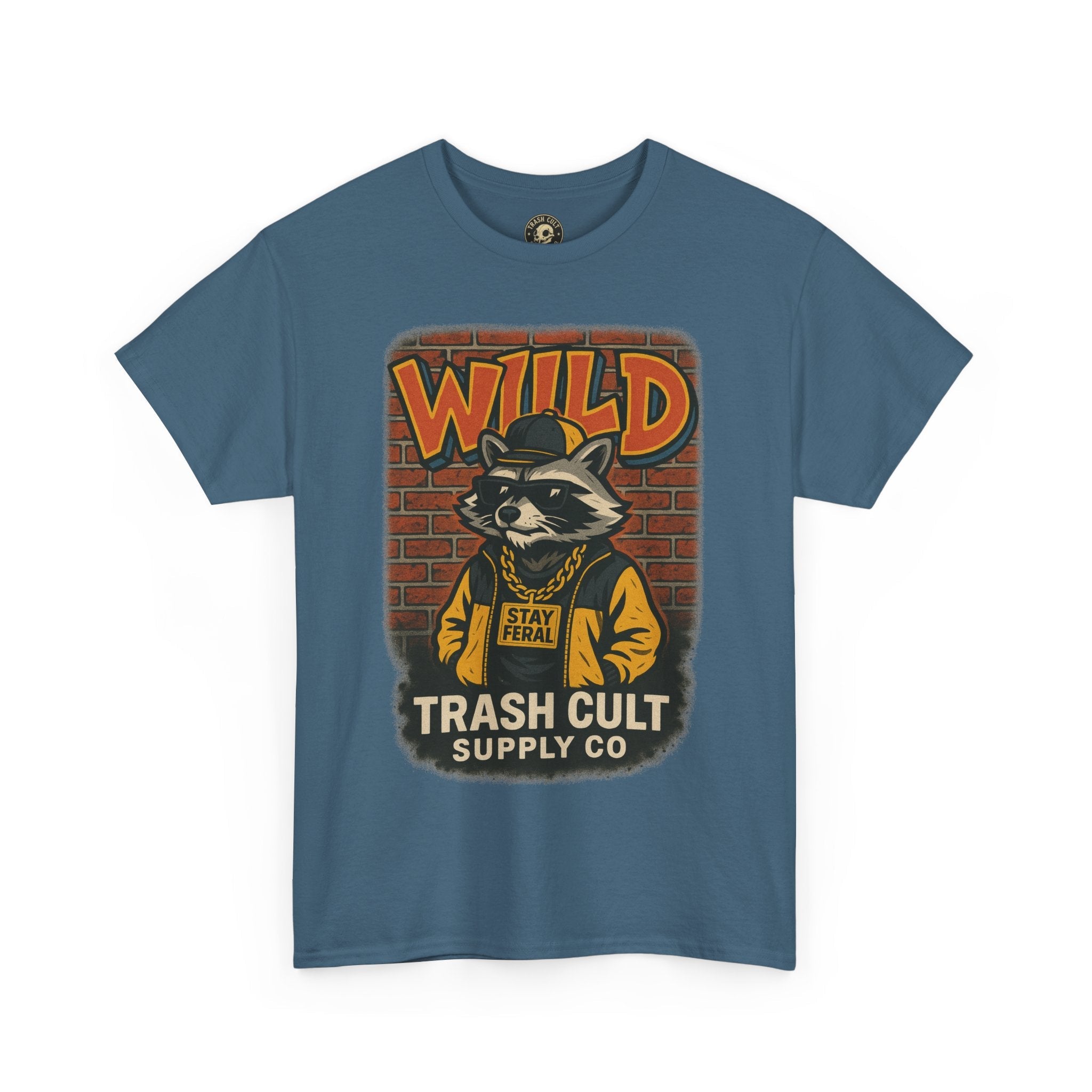 Wild Trash Cult Unisex Tee, Retro Animal T-Shirt, Graphic Tee, Eco-Conscious Apparel, Gift for Nature Lovers, Casual Streetwear