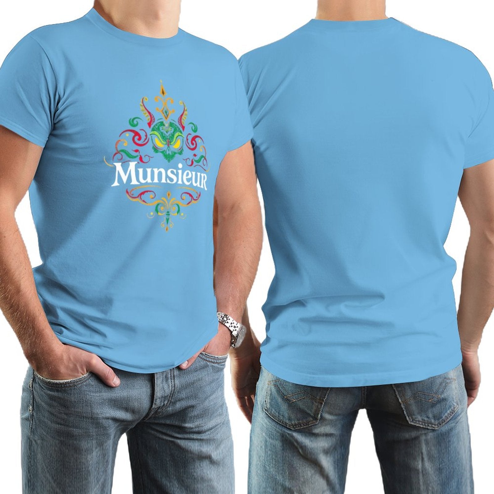 Munsieur Halloween Tee for Men "Big Jin" Streetwear
