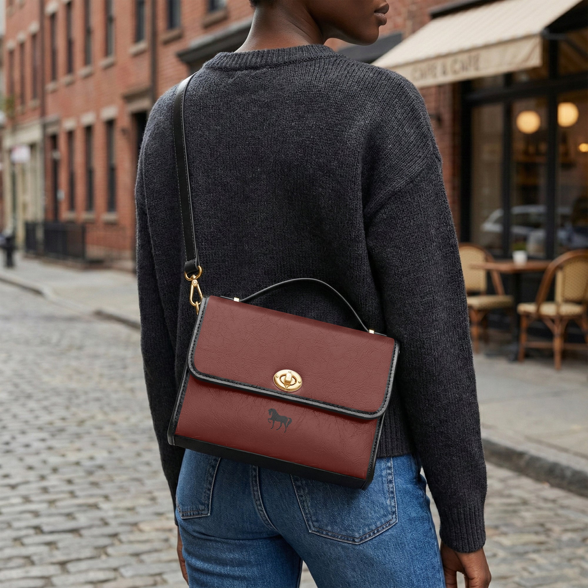 NESTDEER 1385. Elegant Minimalist Crossbody Bag
