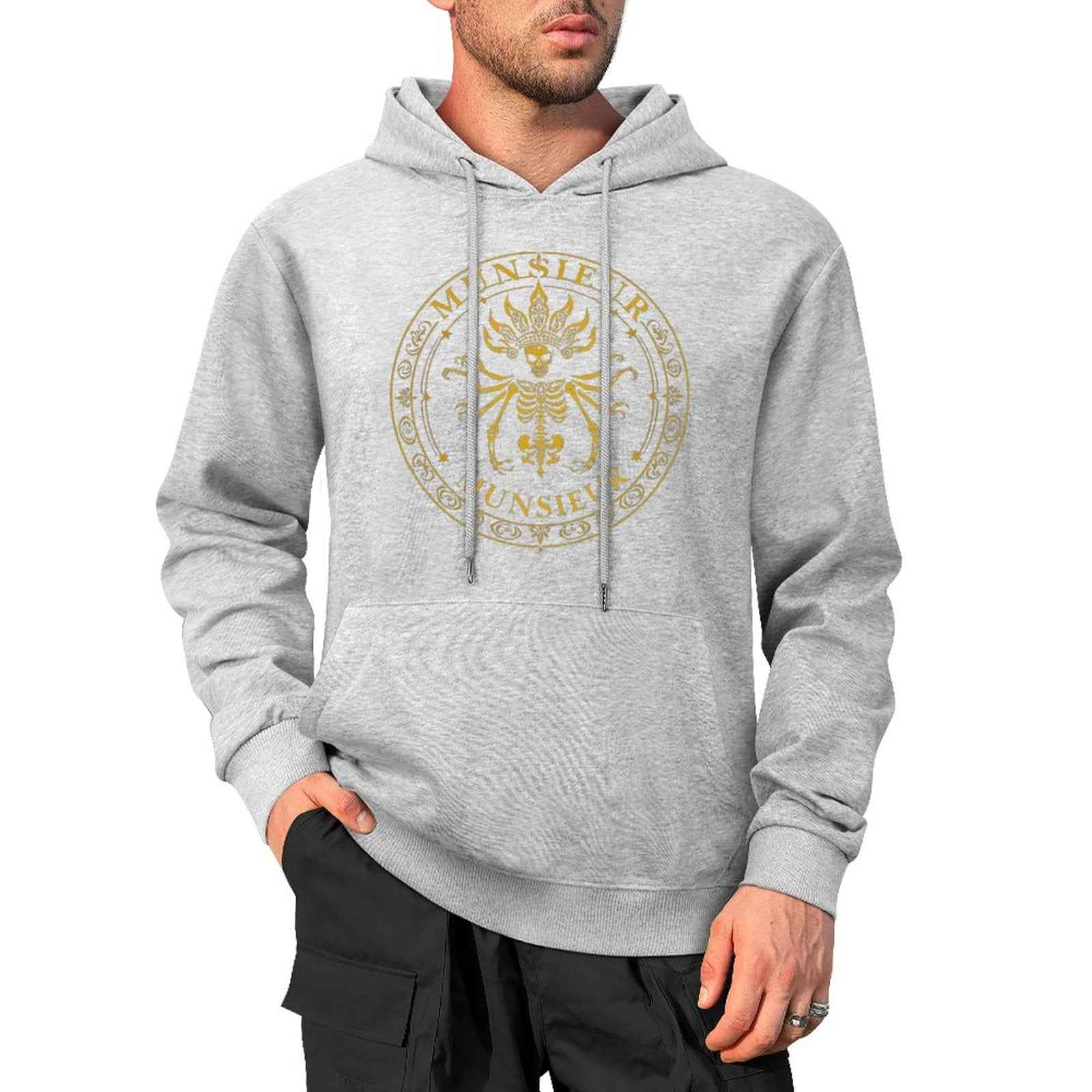 Bone Deep Hoodie - Ultimate Skull Design Heavyweight Gothic Streetwear
