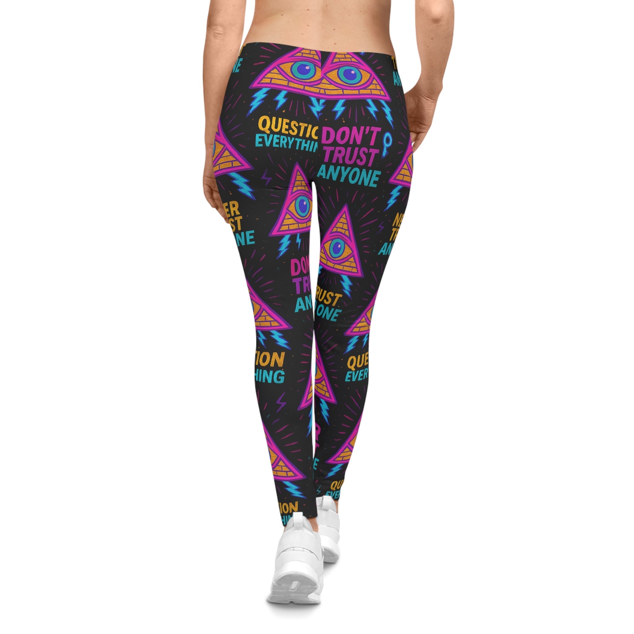 Don’t Trust Anyone – Limited Edition All-Over Print Leggings | Illuminasty Drop