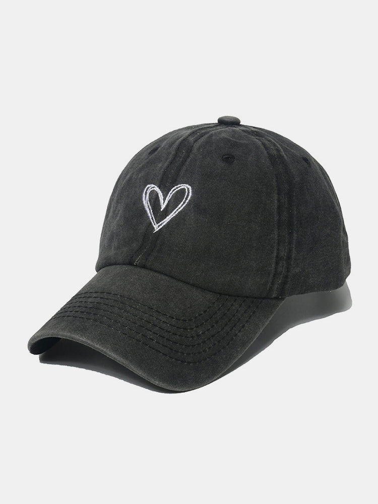 Embroidered Washed Cotton Baseball hat