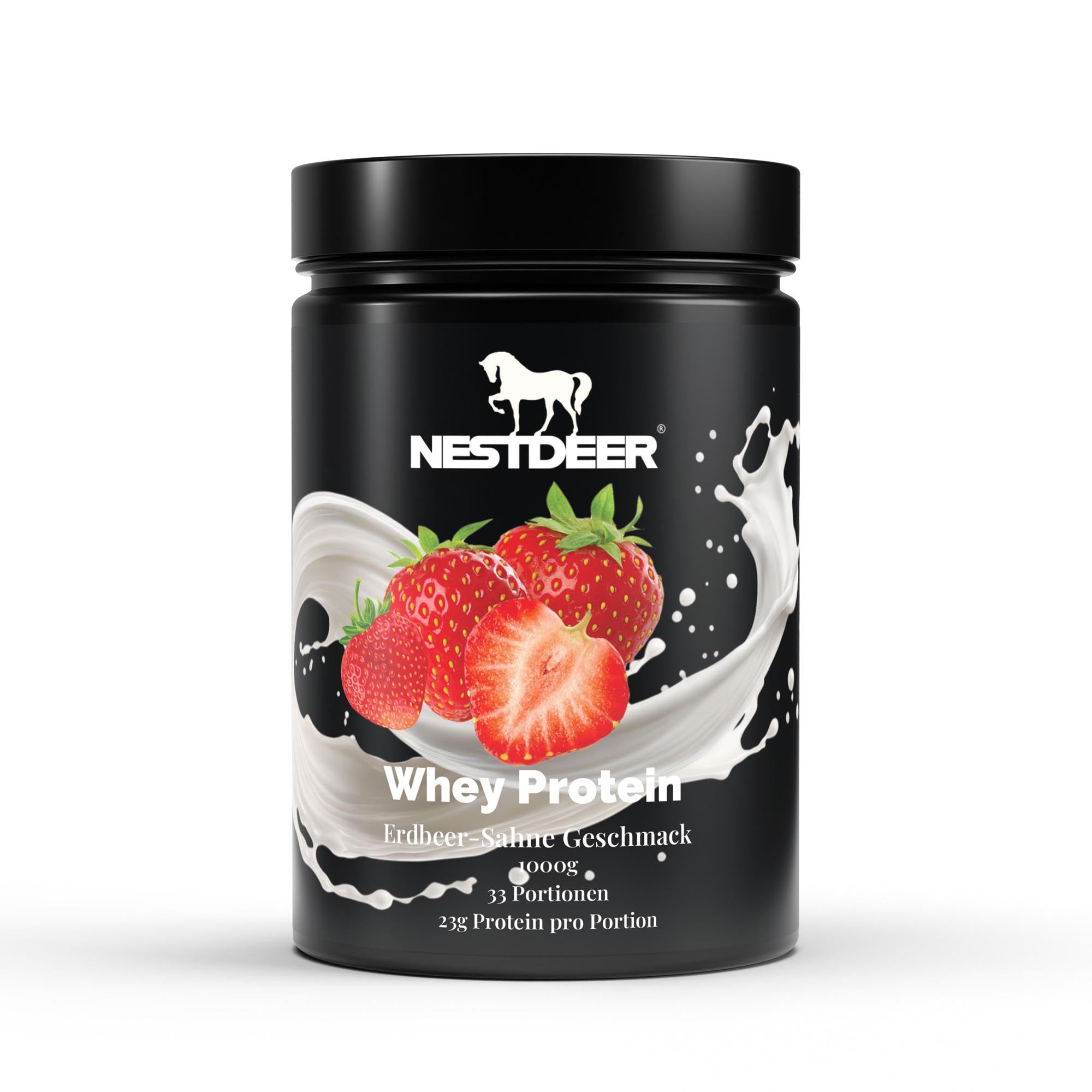 Premium Whey Protein Erdbeere - 1.000g