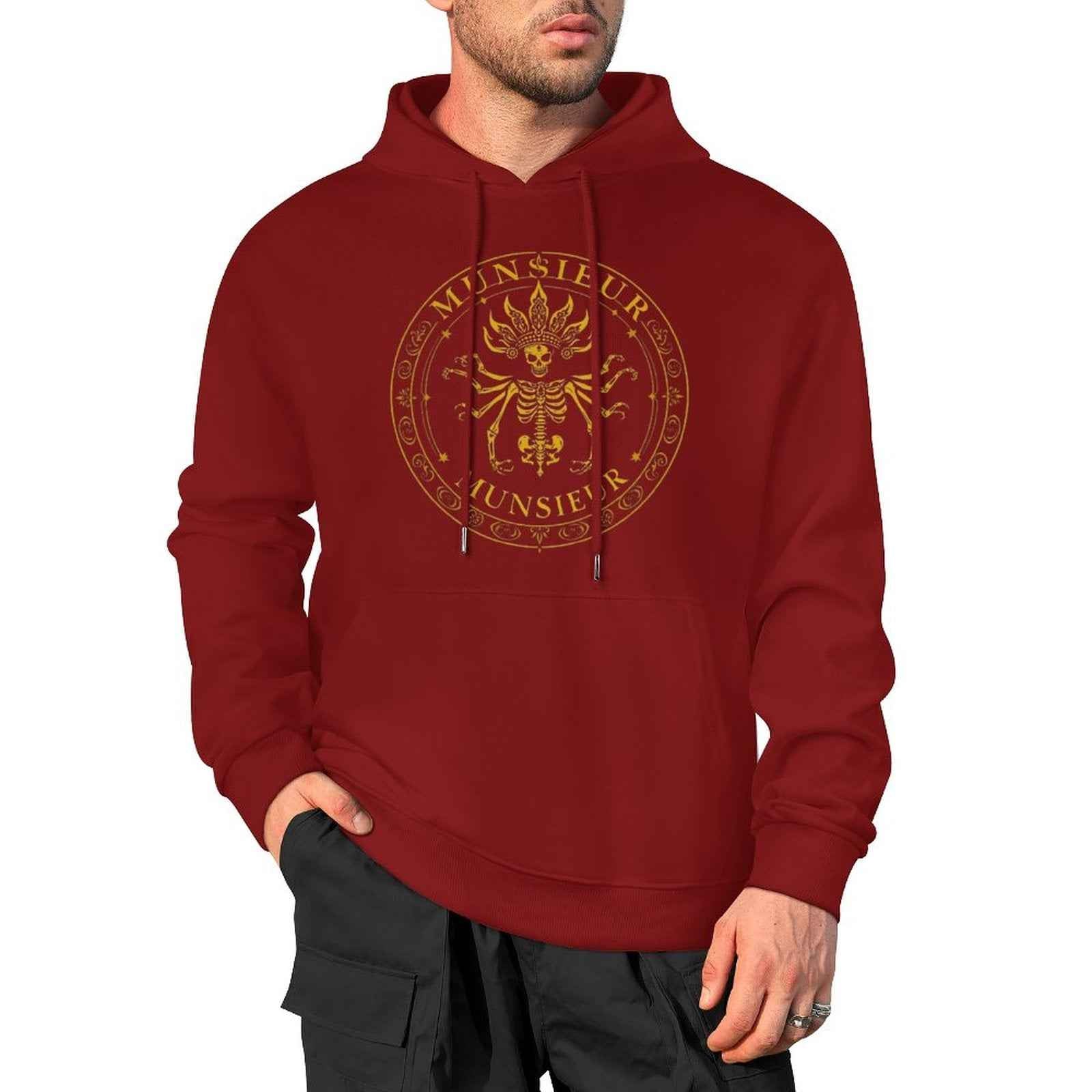 Bone Deep Hoodie - Ultimate Skull Design Heavyweight Gothic Streetwear
