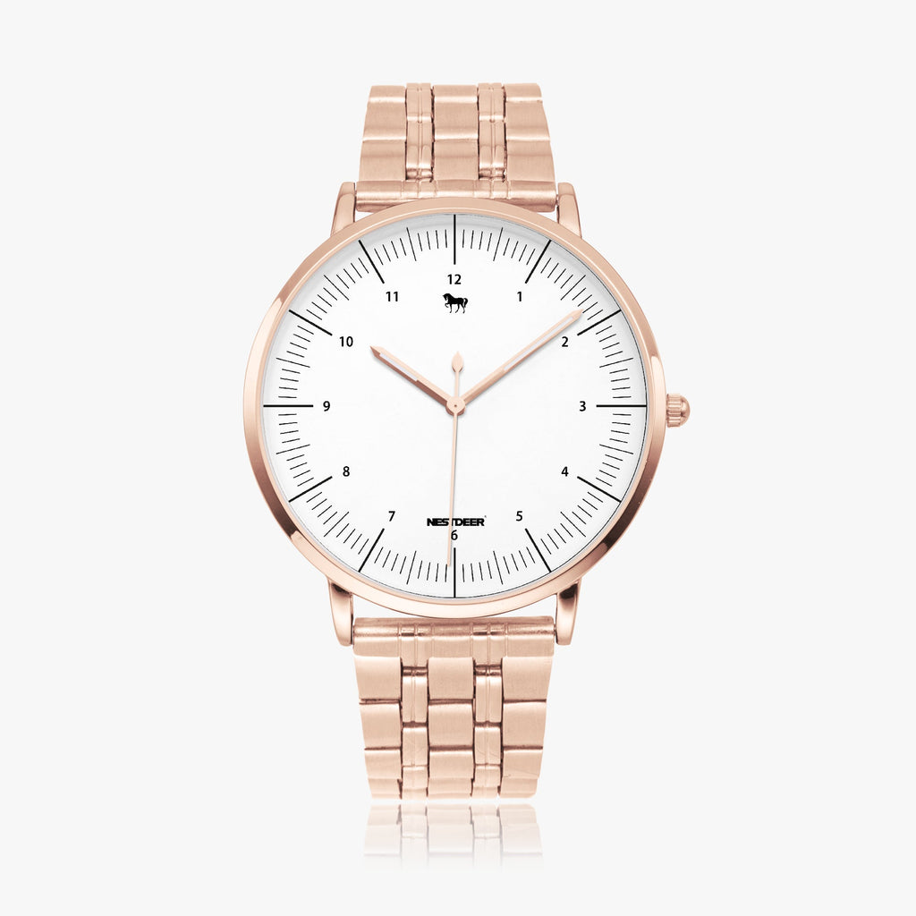273. Instafamous Steel Strap Quartz watch