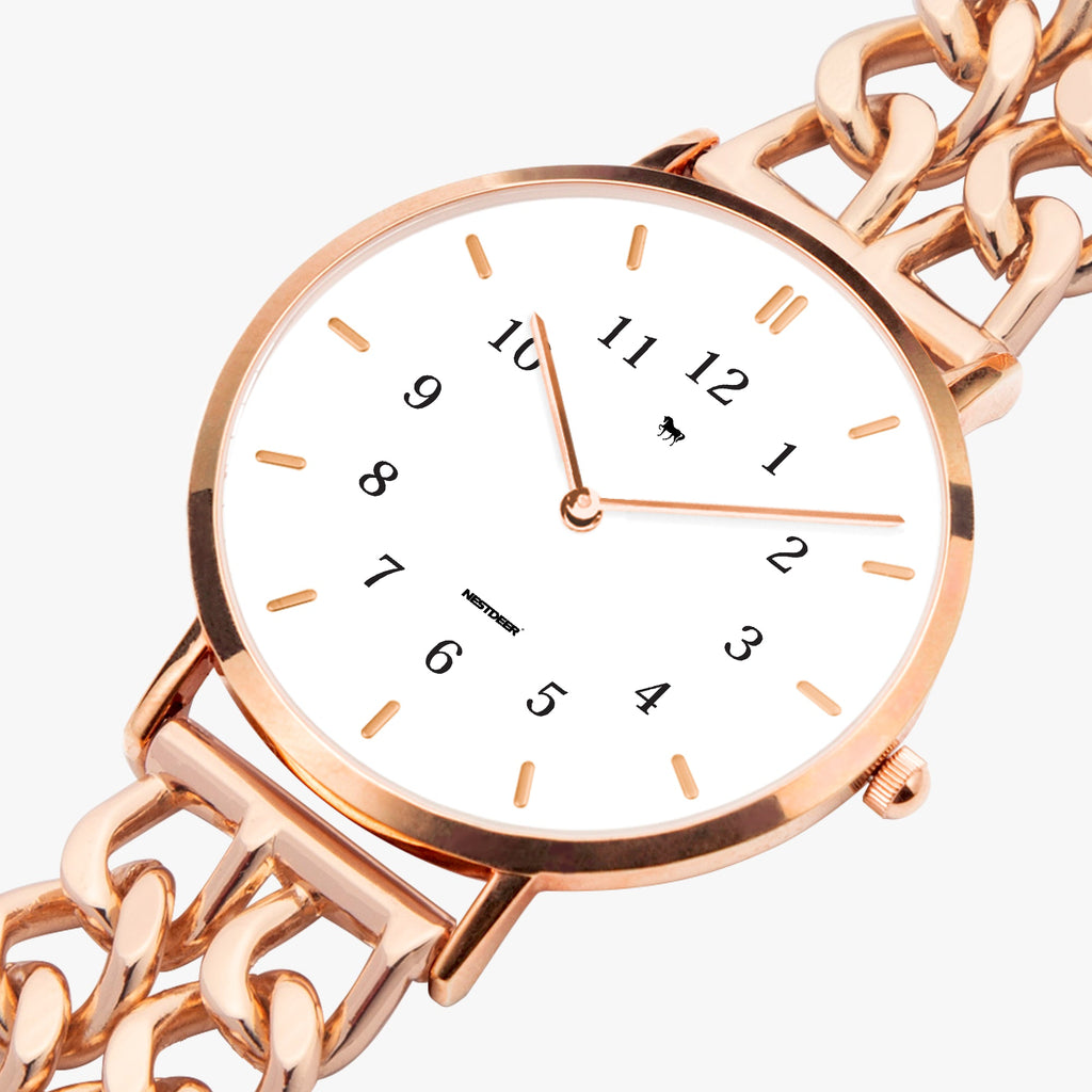 737. Hollow Out Strap Quartz Watch - With Indicators