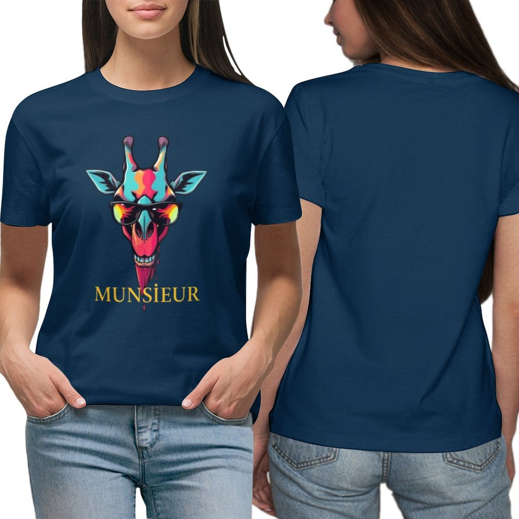 Munsieur T-Shirt for Women: Perfectly Tailored for Modern Confidence for Her