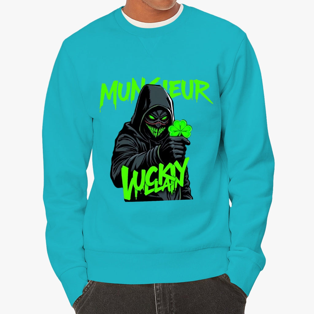 St. Patrick's Day Collection Munsieur Unisex Clover Gang 🍀 Crewneck Hoodie Sweater