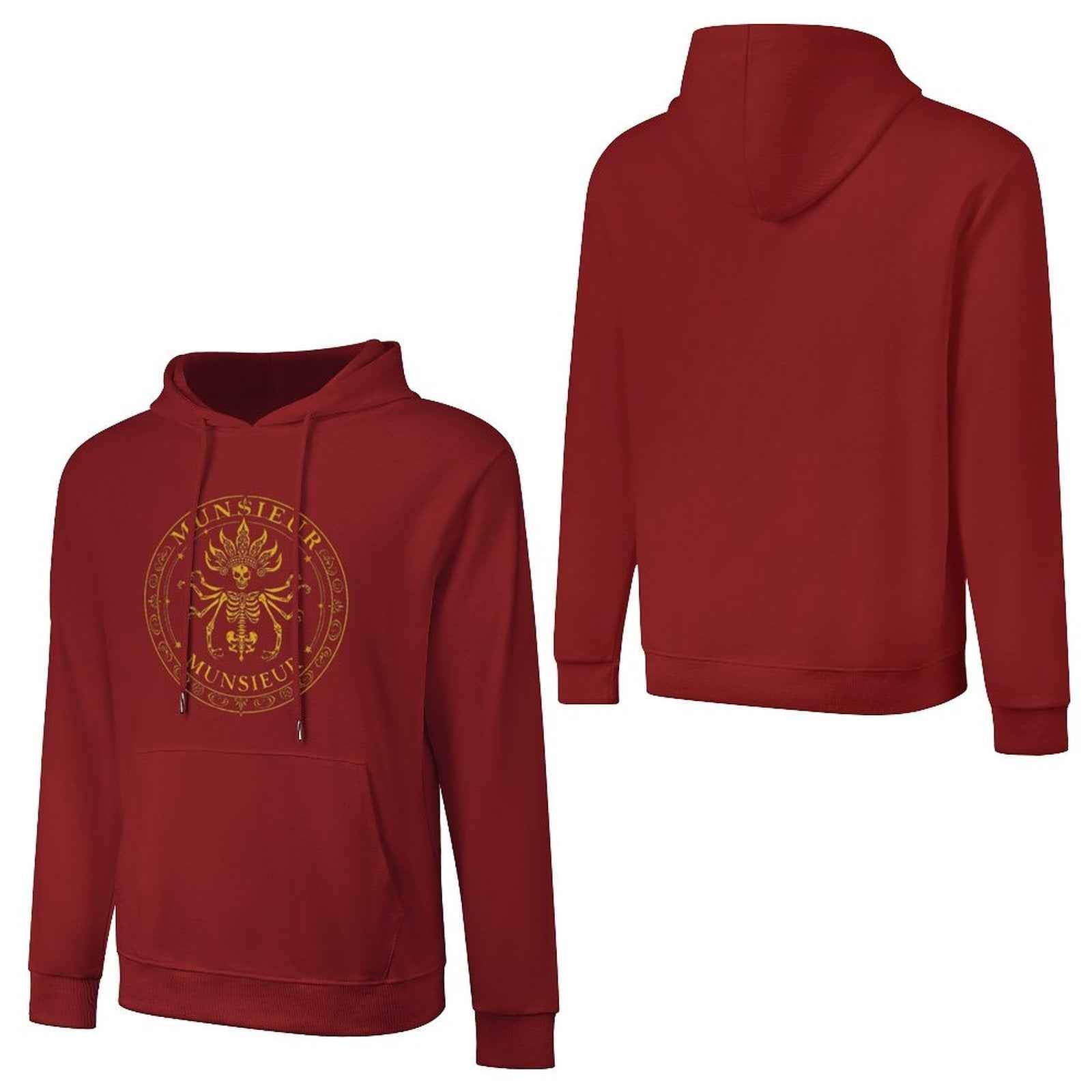 Bone Deep Hoodie - Ultimate Skull Design Heavyweight Gothic Streetwear