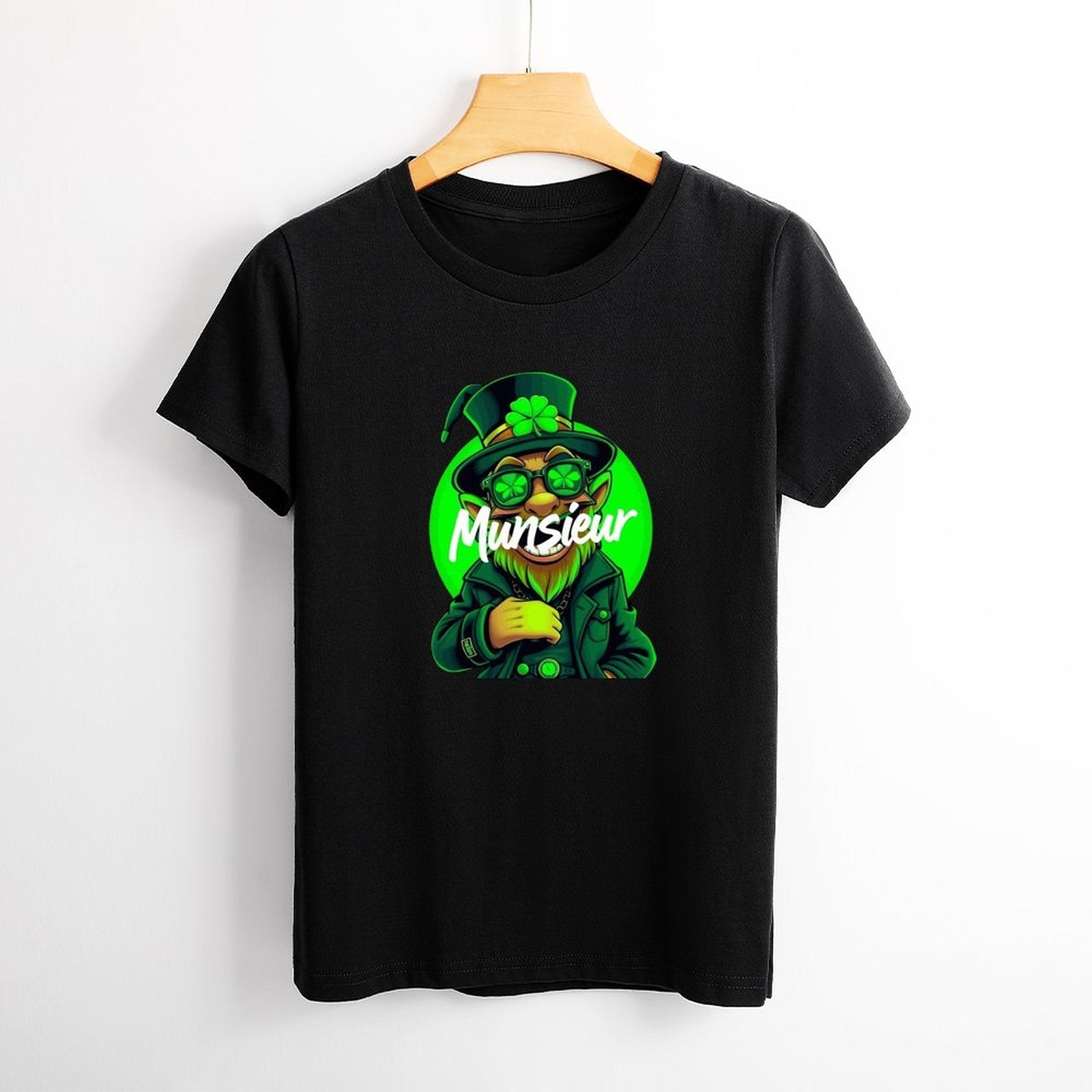 Munsieur St. Patrick's Day Collection Leprechaun Mafia "Tony" T-shirt