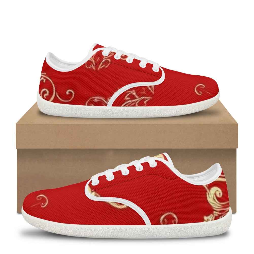 MUNSIEUR Lace-up Barefoot Sneakers