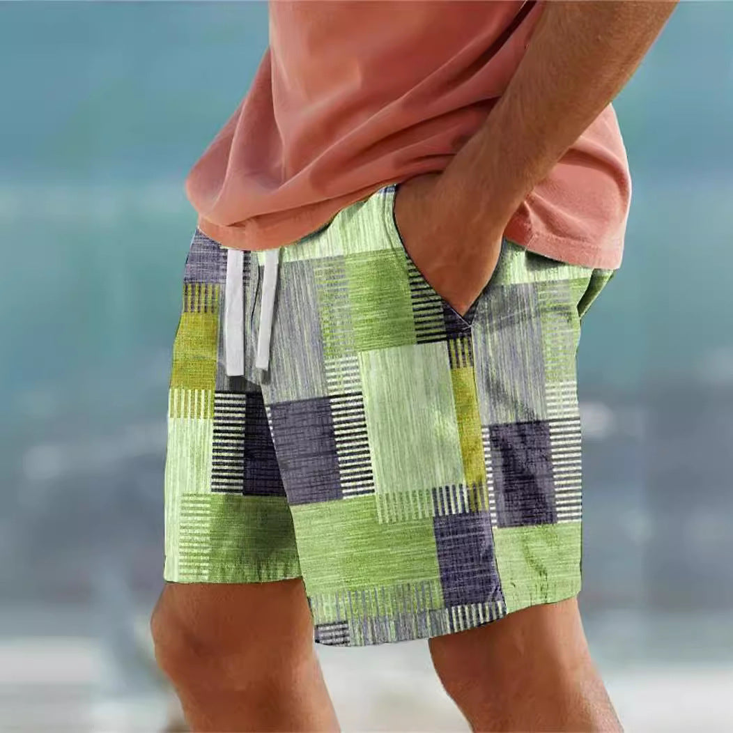Trendy Digital Printing Popularity Casual Men's Shorts