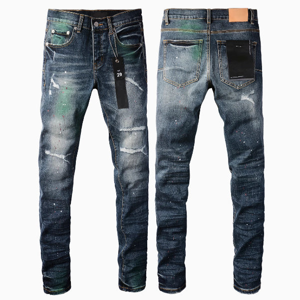 Men's Street Designer Solid Color American Retro Hip-hop Fashion Pants