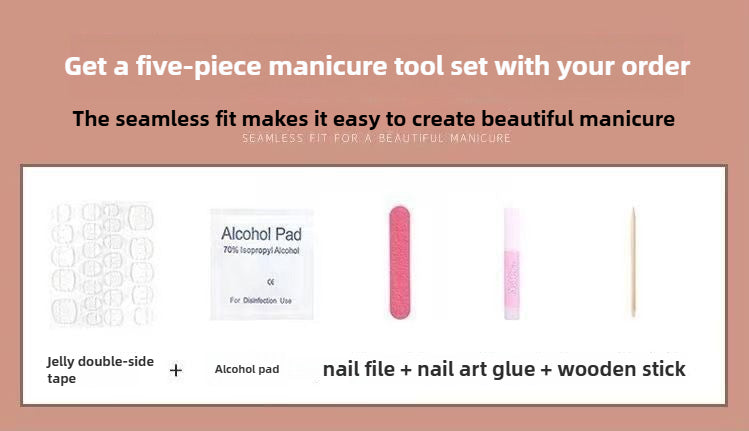 0943- Handmade press on nails fake nails removable