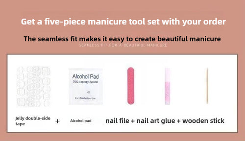 1019-Handmade press on nails fake nails removable