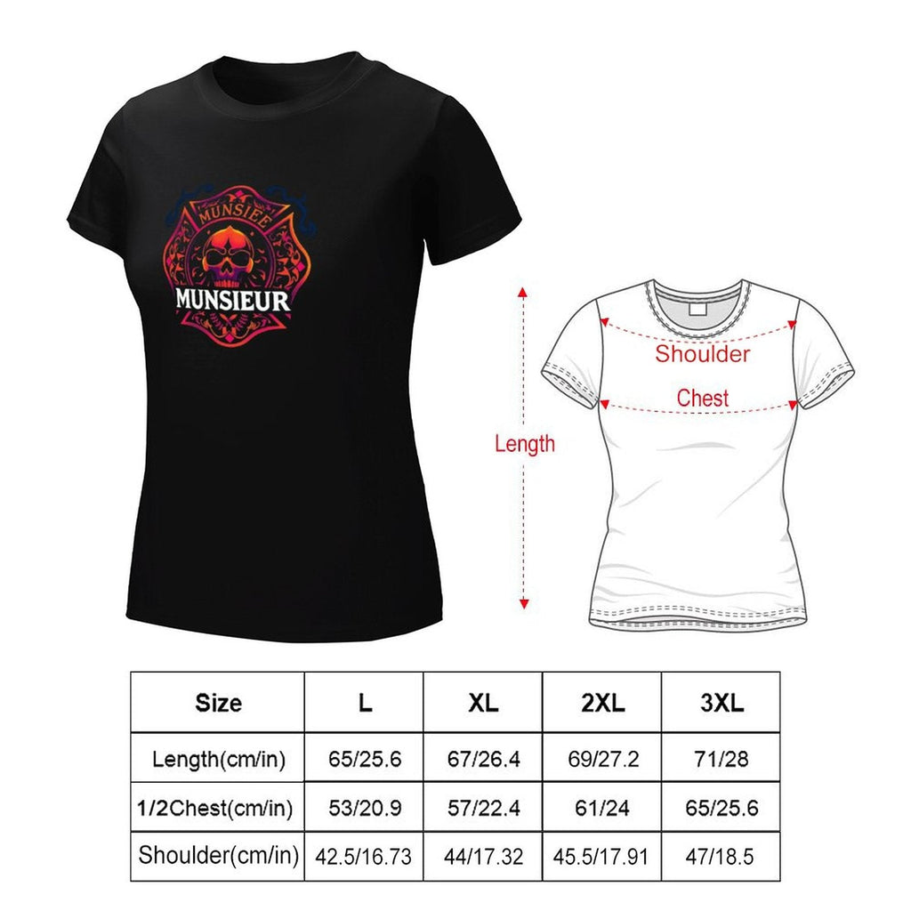 Munsieur Design for Women "The Firefighter's Wife" T-shirt