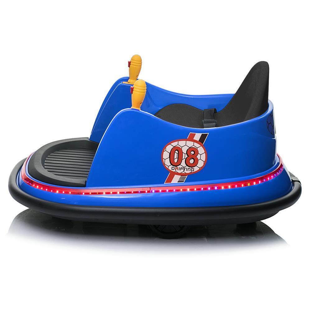 360-Degree Spin Bumper Car Ride-On Toy for Kids Ages 3-5
