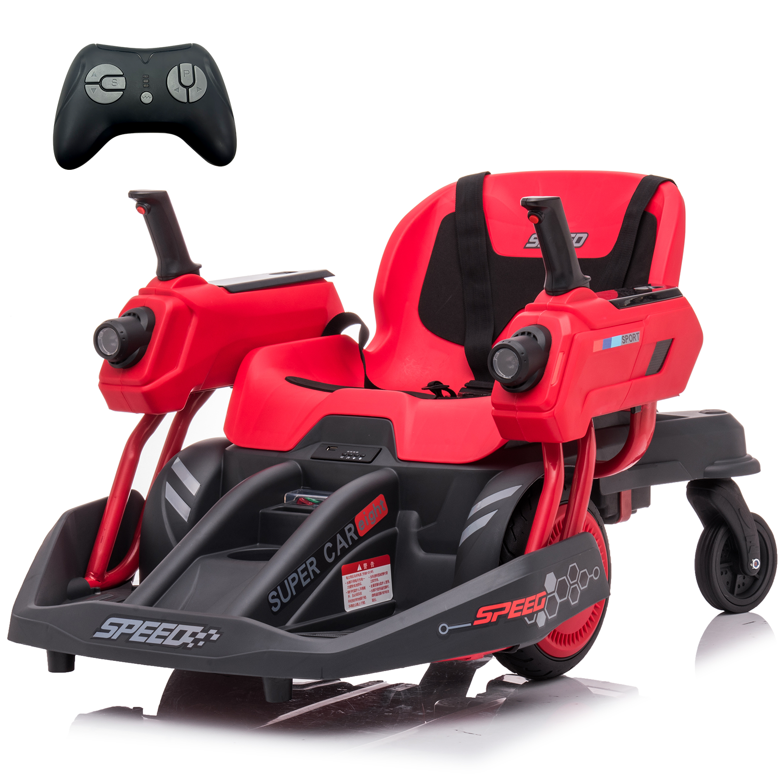 360° Rotating Mecha Car for Kids with 4WD and 2.4G Remote Control