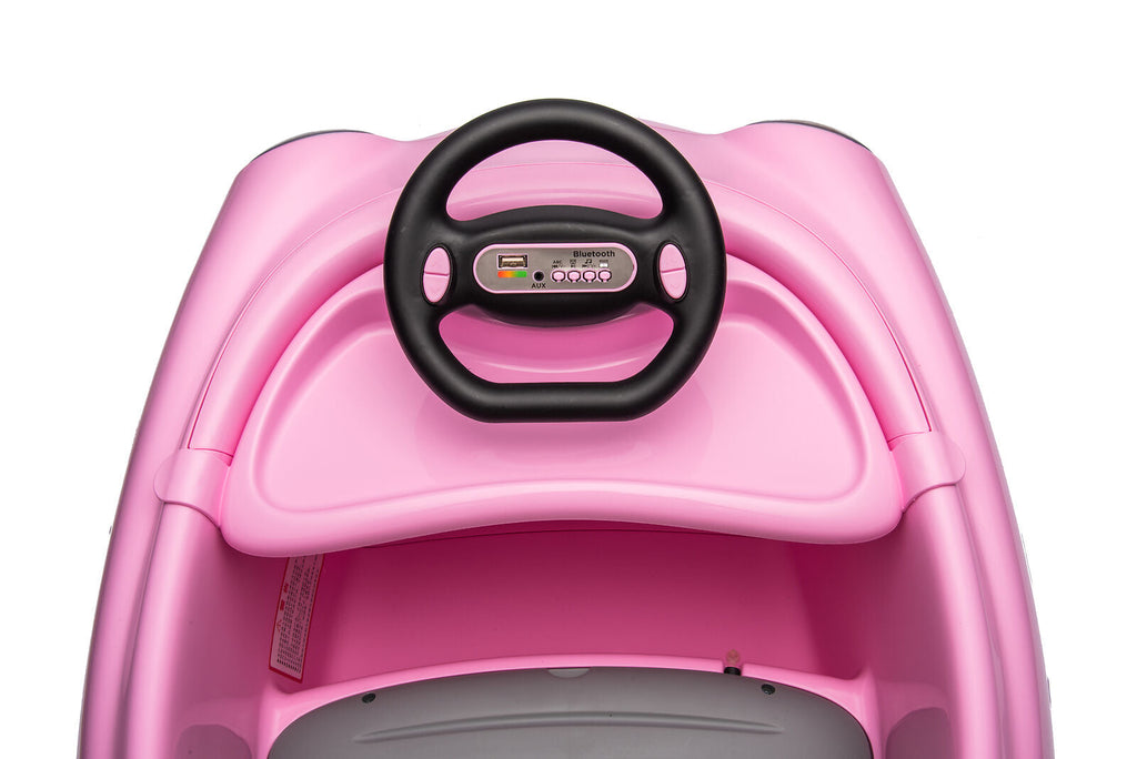 360° Spin Dual Drive Electric Bumper Car for Kids and Toddlers with Remote Control - 12V Ride-On Fun!