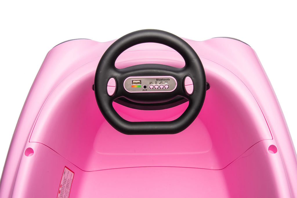 360° Spin Dual Drive Electric Bumper Car for Kids and Toddlers with Remote Control - 12V Ride-On Fun!