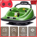 360° Spin Electric Bumper Car for Kids with Remote Control and LED Lights - 12V Ride On Vehicle
