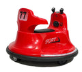360 Spin Red Electric Bumper Car for Kids with Remote Control - Ages 2-5