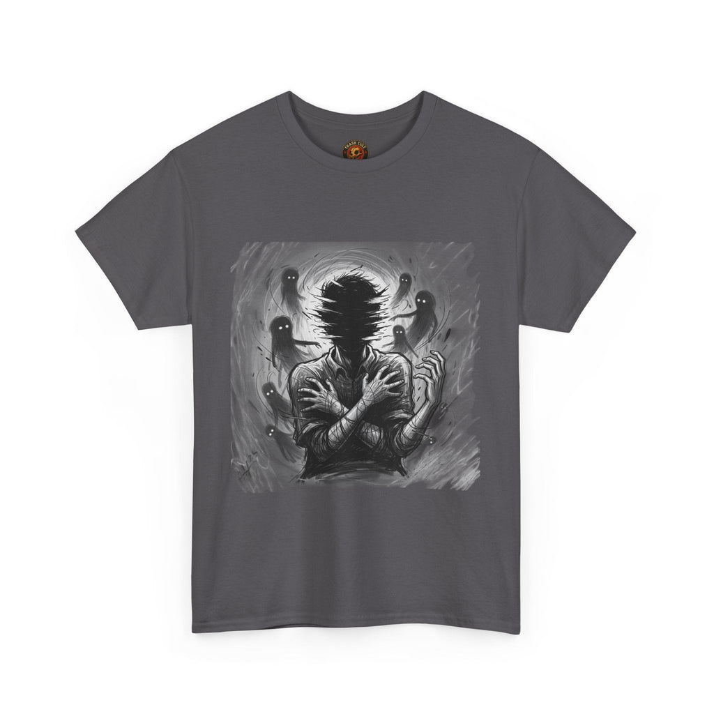Xian Allen x Trash Cult Shirt – “Don’t Let Them In” | Ghost Spiral Emotional Horror Tee